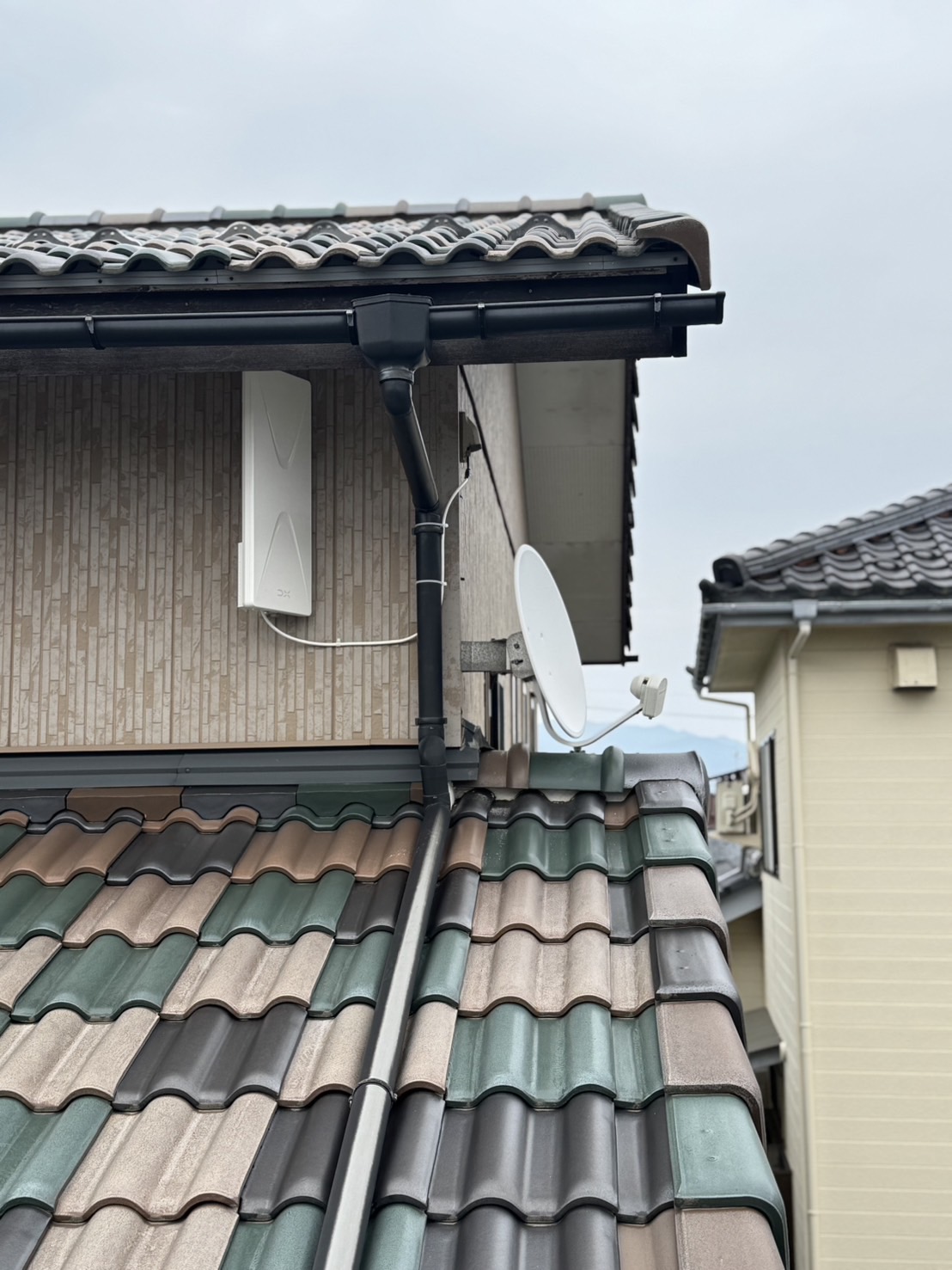 BSアンテナの撤去前の写真