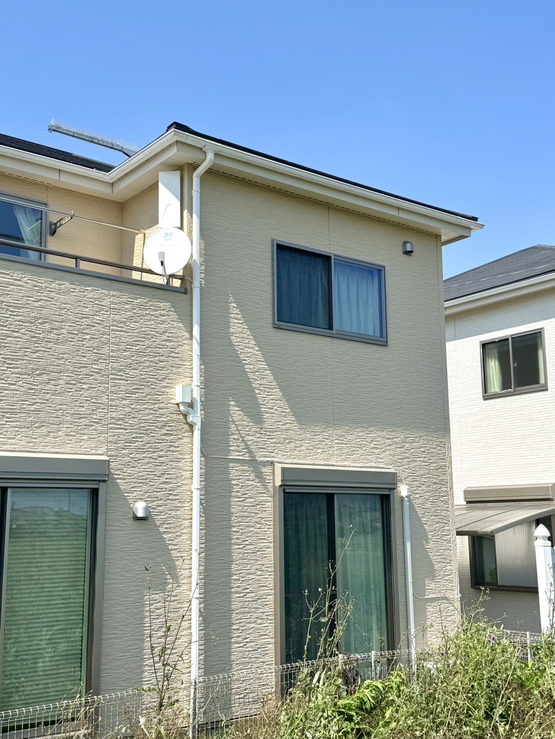 鯖江市 K様邸｜デザインアンテナ設置後の家屋全体の外観