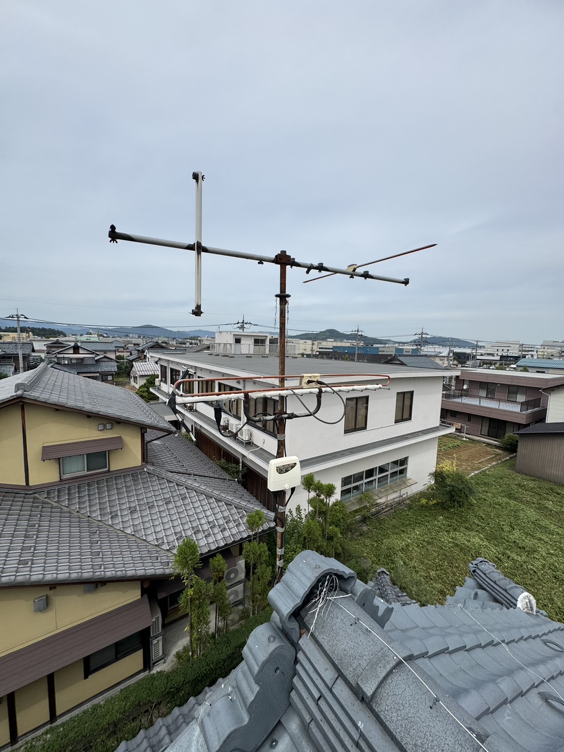 福井県鯖江市・M様邸 アンテナ工事施工前写真