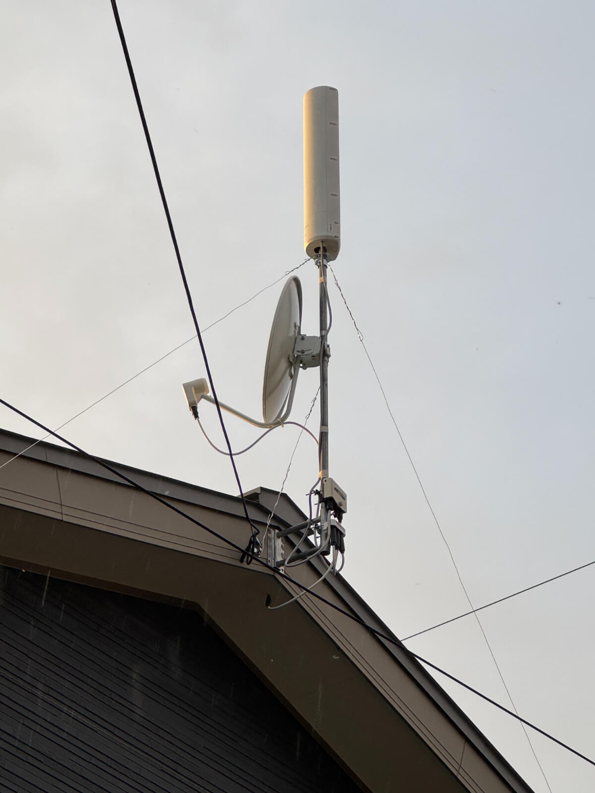 施工したデザインアンテナ