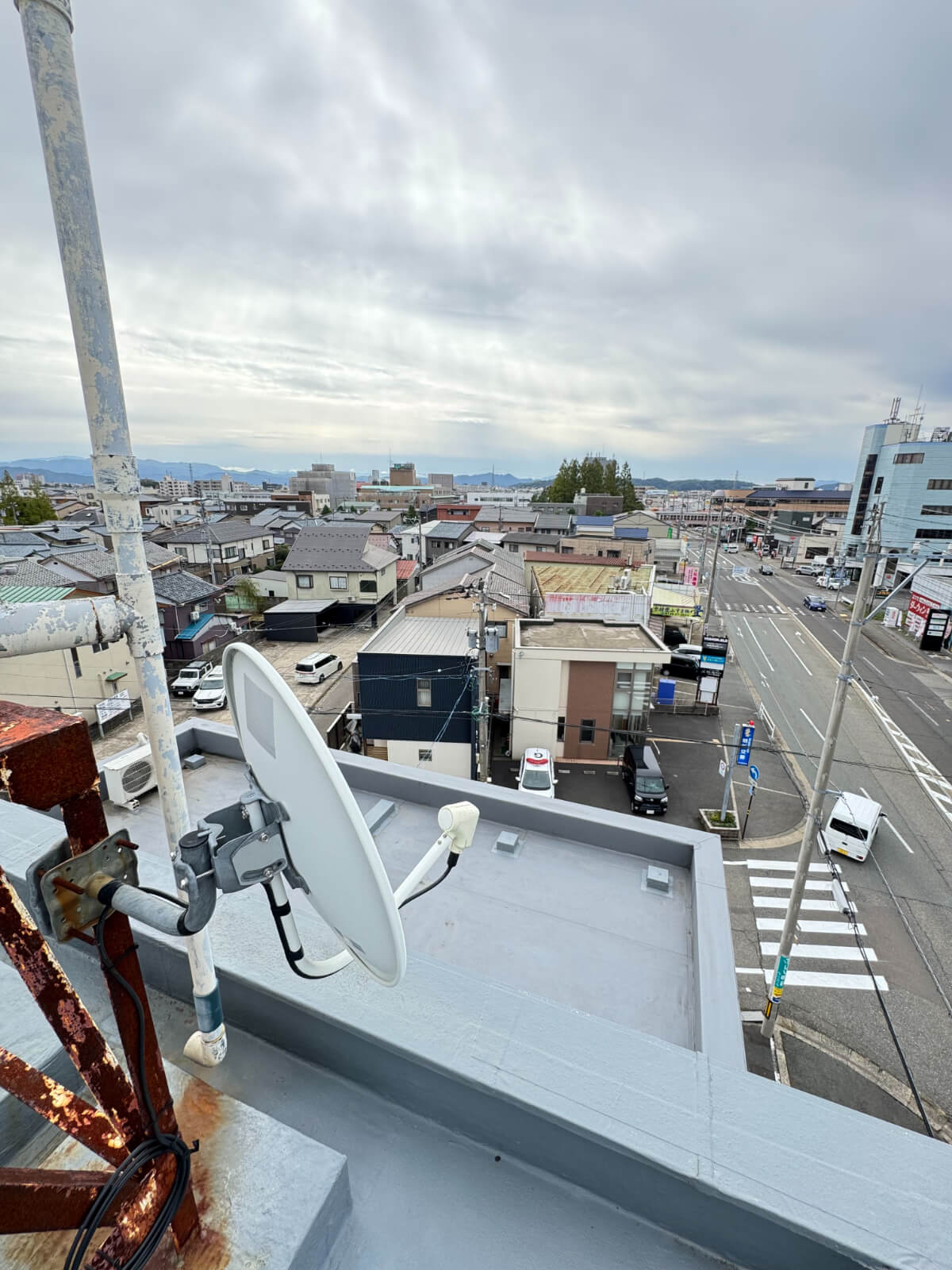 アンテナ移設前の様子