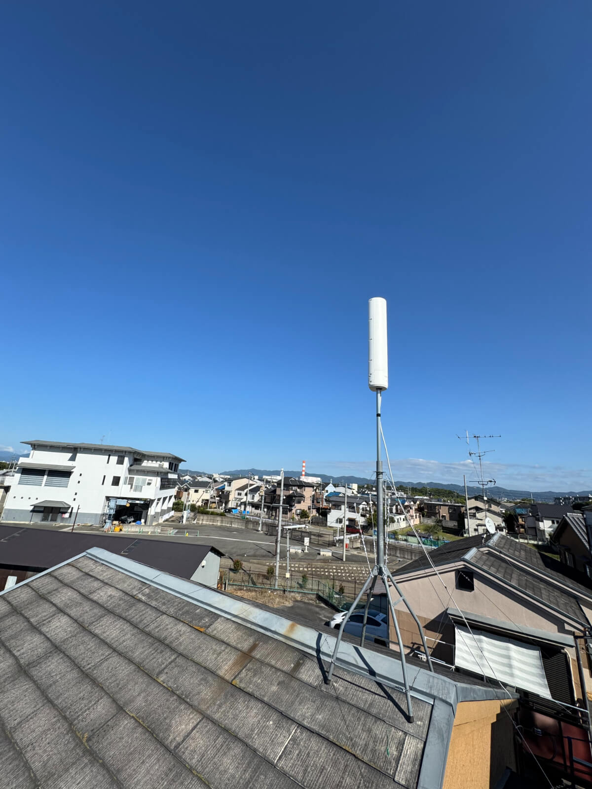 旧アンテナと新しいアンテナの比較