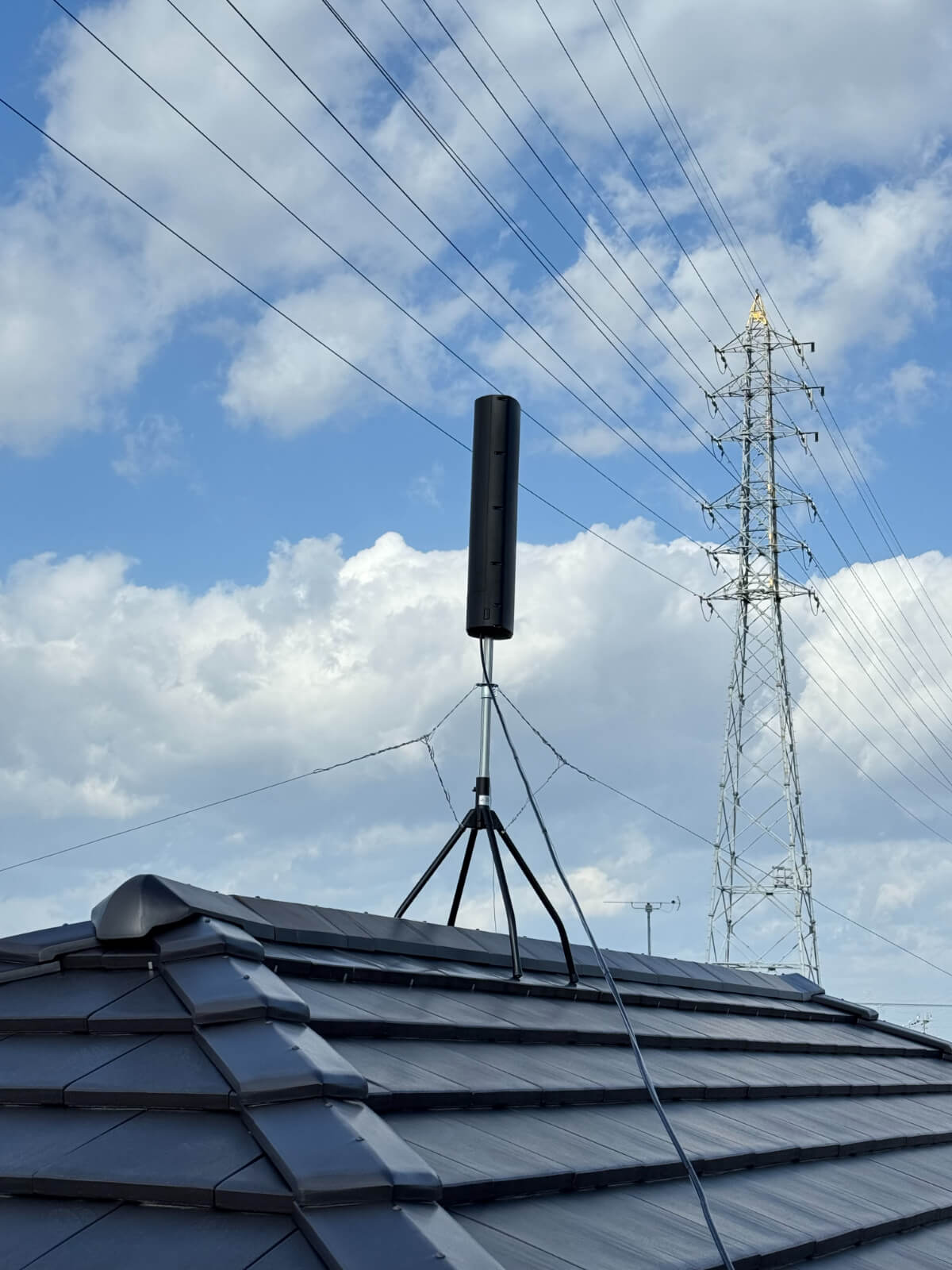 栗東市K様邸 ユニコーンアンテナ設置写真