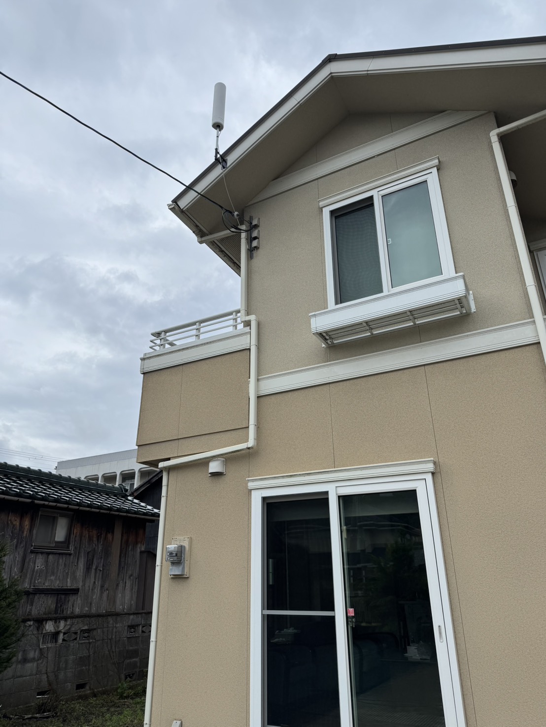 京都府舞鶴市 地デジアンテナ設置 外観 ユニコーンアンテナ