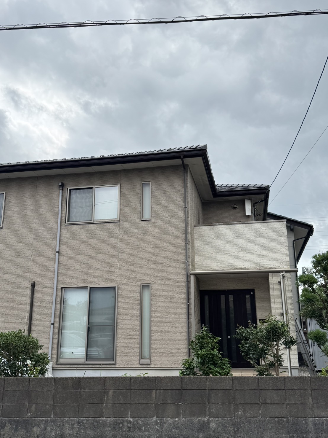 石川県金沢市で地デジアンテナを設置したM様邸の外観